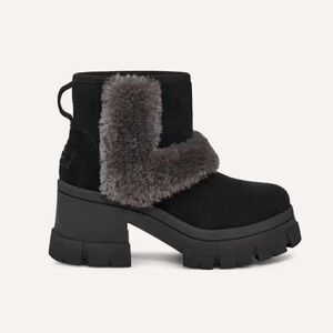 UGG Women's Brooklyn Sunburst Gray-Trim Boots